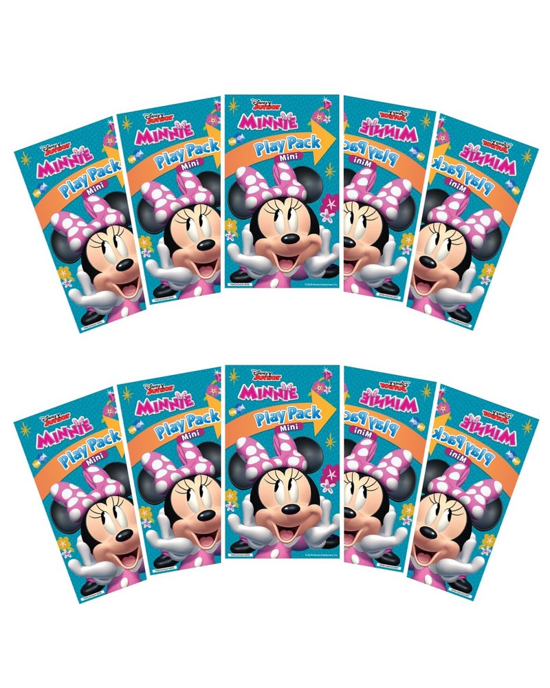 Bendon Minnie Mouse Play Packs | Disney Minnie Mouse Party Favors | Mini Coloring Book, 2 Mini Crayons, and a Sticker |10-Pack | Officially Licensed - Image 3